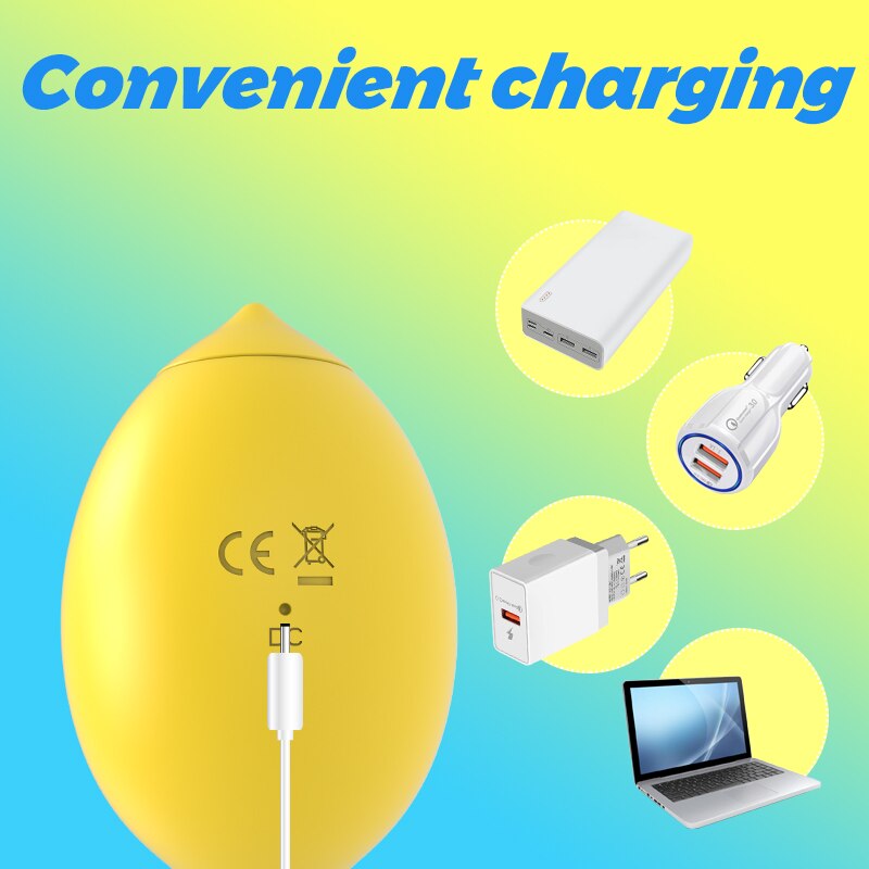 Lemon Vibrator for Women Sucker Clitoris Sucking And Licking G-point Massager